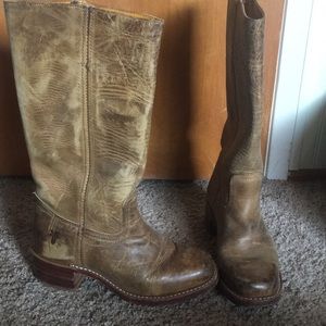 Vintage Frye Leather Campus Boots